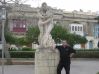 statue in park in malta 