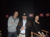 Me and Steven Spielberg a few weeks ago in Hollywood and someone else?