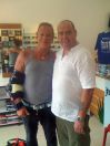 Me and an old actor friend of mine ..