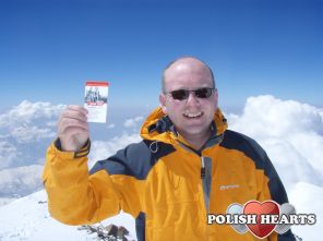 Szczyt Elbrus, Rosja.Najwyższym punktem w Europie. The summit of Mount Elbrus, Russia. The highest point in Europe. 