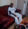 At home